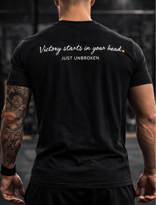 T-shirt Just Unbroken - Victory